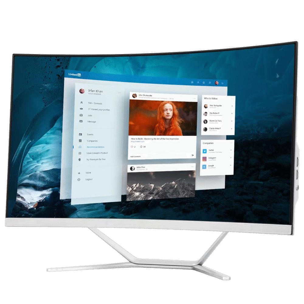 D-C 24-inch curved screen all-in-one - Image 3